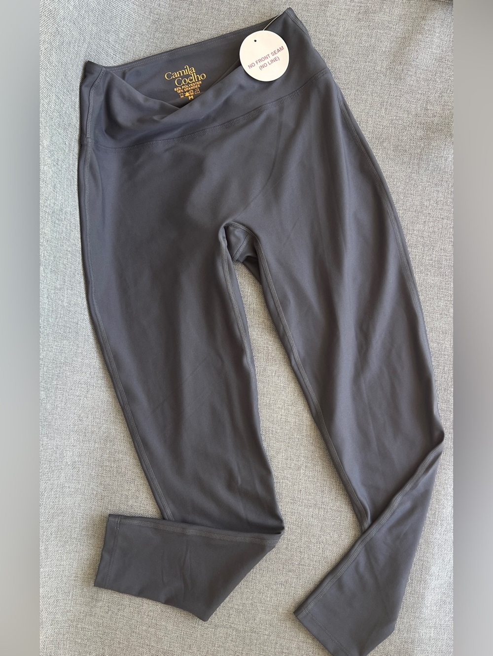 Camila Coelho No front seam leggings gray size M